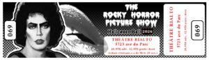 Rocky Horror Picture Show Ticket